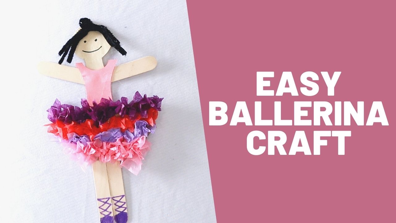 Easy Ballerina Craft